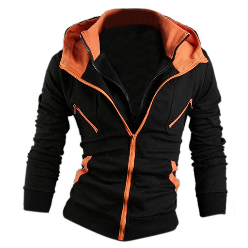 Men Zipper Hood Shirt