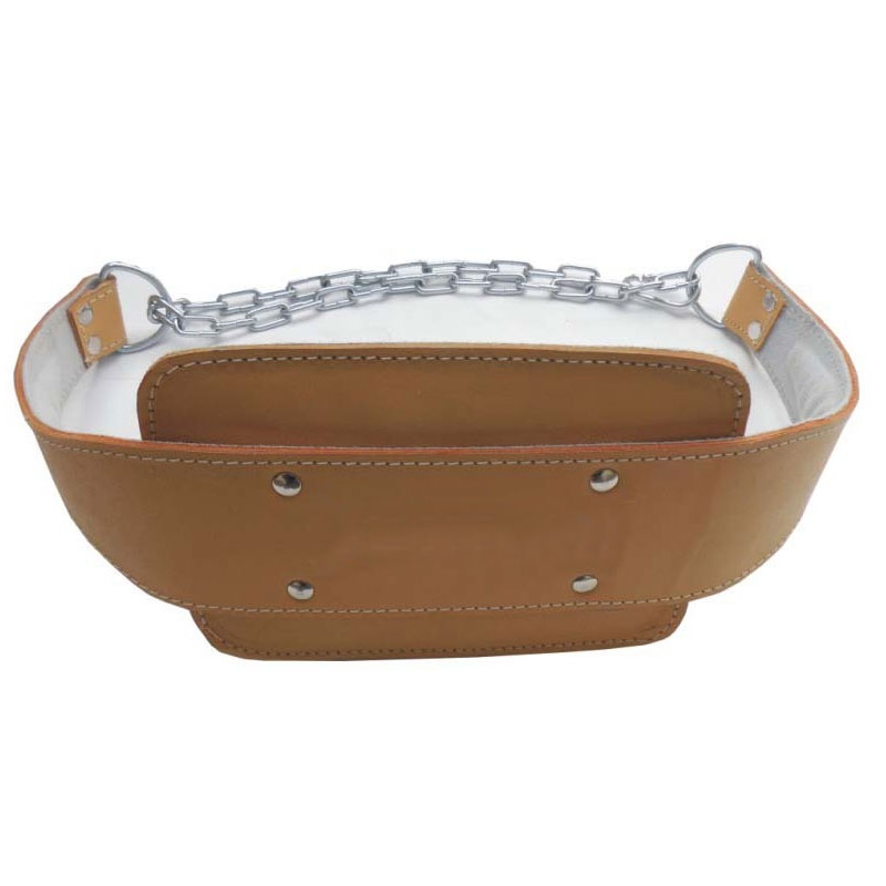 Weightlifting Leather Dip Belt