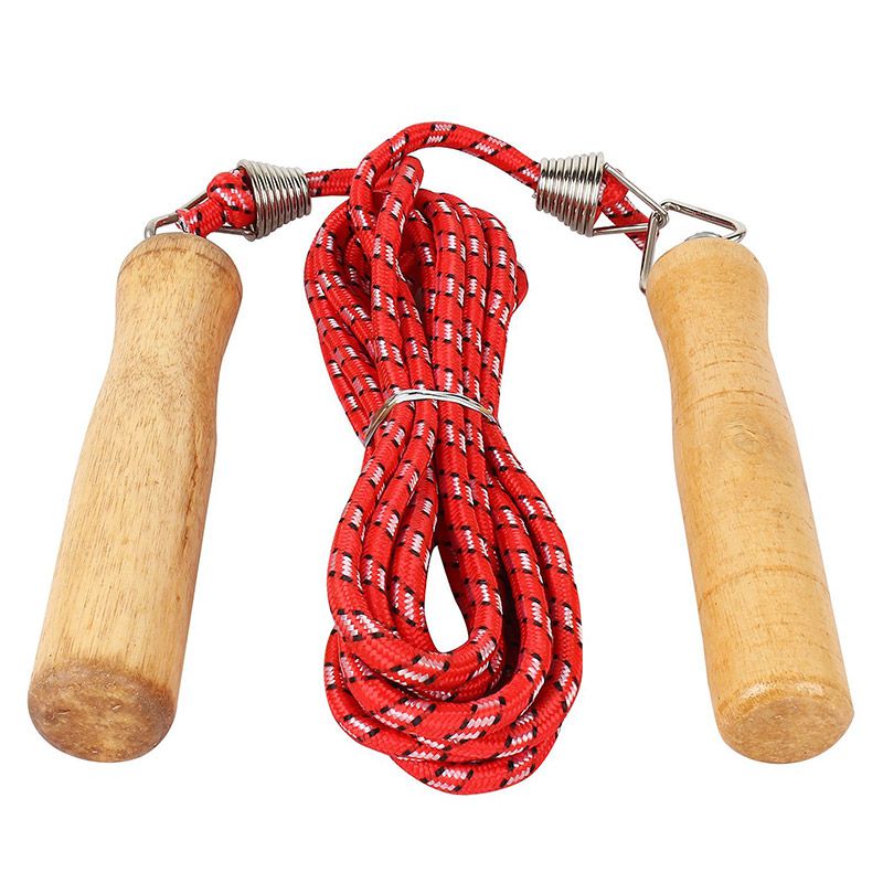 Wooden Handle Jumping Rope
