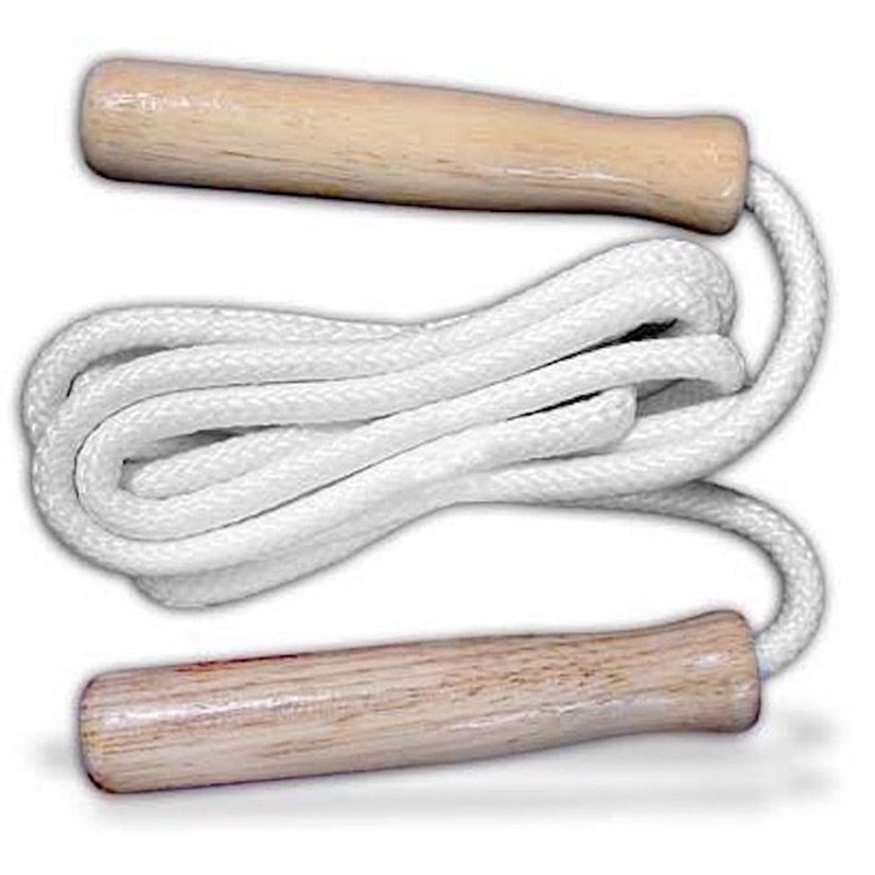 Wooden Handle Jumping Rope
